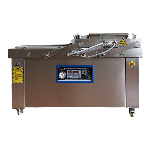 Double chamber vacuum packing machine four sealing