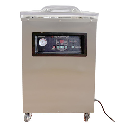 Vertical type single chamber vacuum package machine