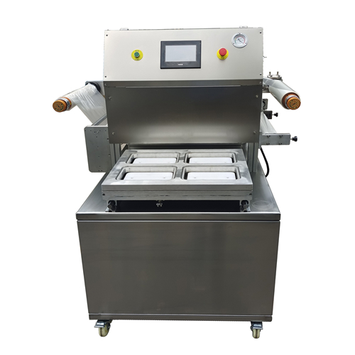 Vacuum skin packing (VSP) machine automatic cutter