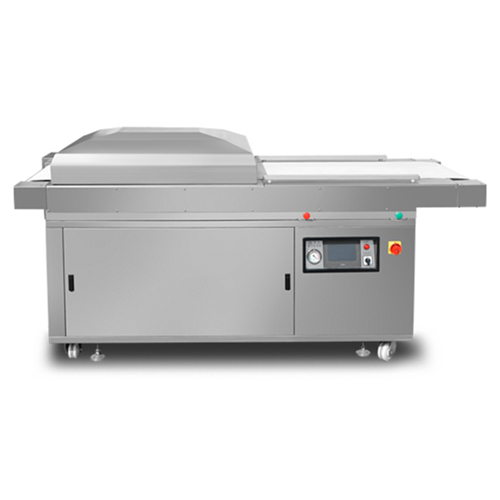 Continuous belt conveyor horizontal vacuum packing machine